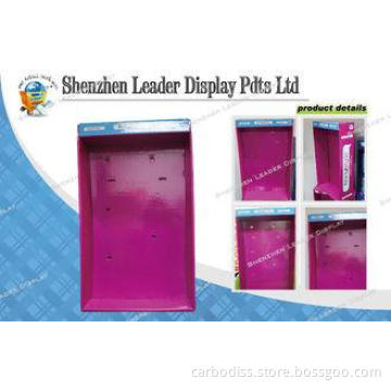Recycle Earbuds Advertising Sidekick Display, Corrugated Po